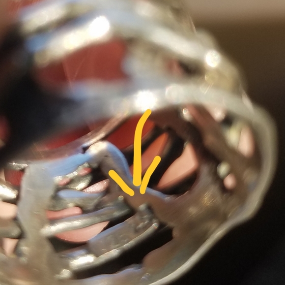 STERLING OPAL RING - Picture 8 of 10